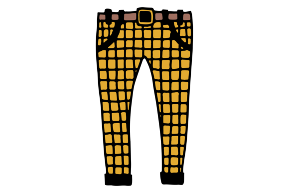 Download Yellow Squared Trousers. Hipster Fashion - Fashion Collection