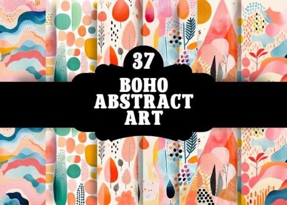 Download Boho Abstract Art - Abstract Collection