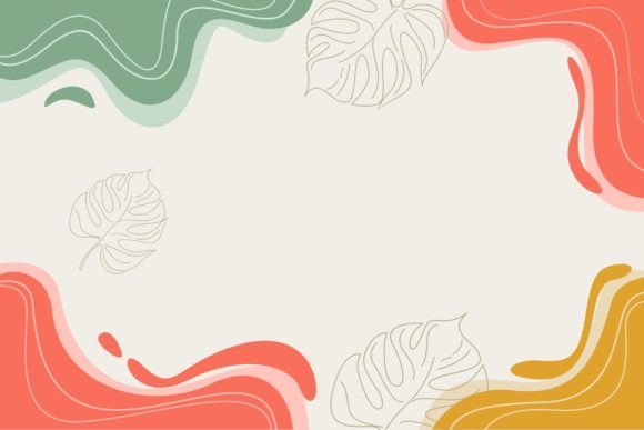 Download Hand Drawn Abstract Aesthetic Background - Abstract Collection