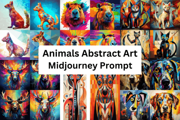 Download Prompt for Animals Abstract Art - Abstract Collection