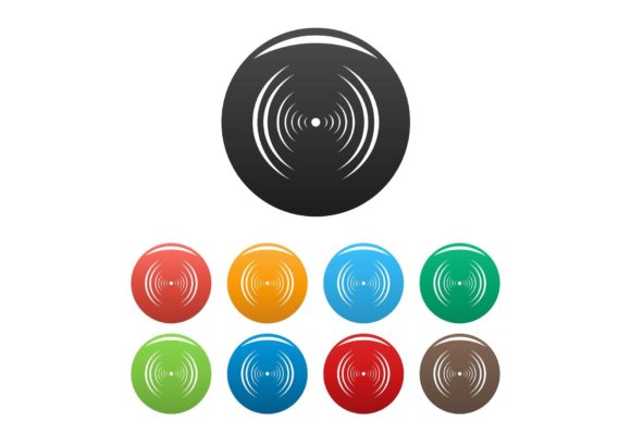 Download Equalizer Abstract Icons Set Color - Abstract Collection