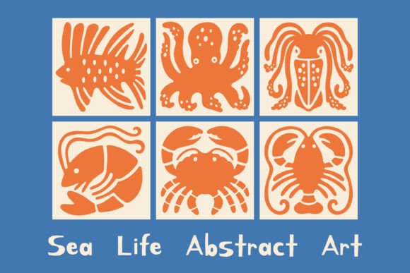 Download Sea Life Abstract Art - Abstract Collection