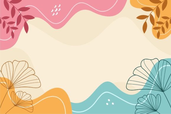 Download Hand Drawn Abstract Aesthetic Background - Abstract Collection