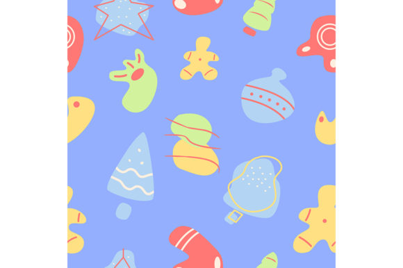 Download Christmas Abstract Seamless Pattern - Abstract Collection