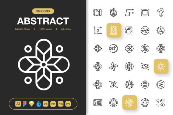 Download Abstract Icons - Abstract Collection